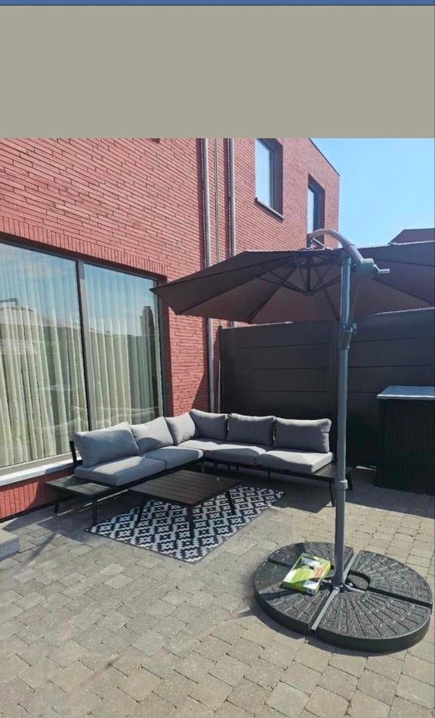LIVARNO PARASOL - 3M - 2 jaar gebruikt, Tuin en Terras, Parasols, Ophalen
