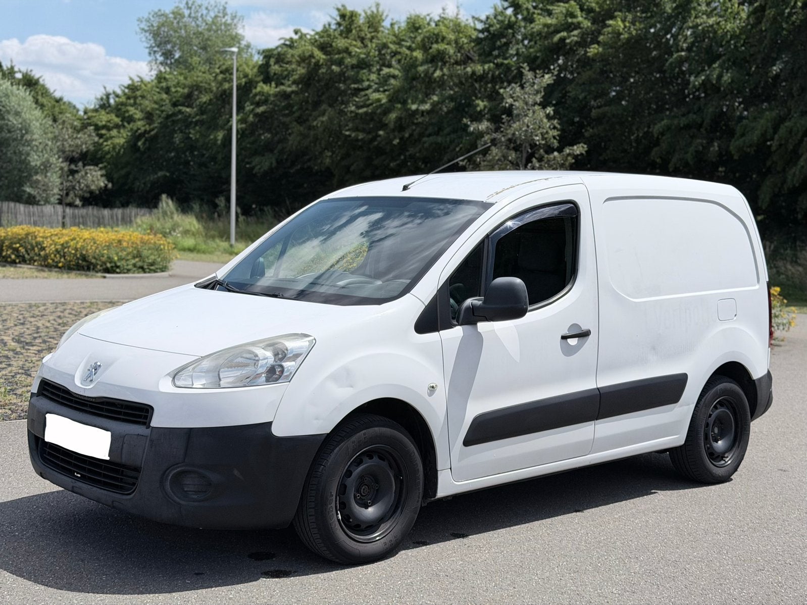 Peugeot Partner 1.6HDI avec demande D‘immatriculation, Autos, Peugeot, Achat, 3 places, Boîte manuelle, Noir