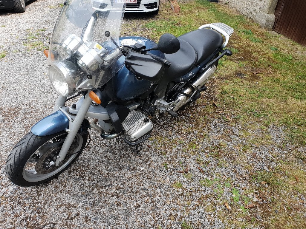 BMW R850R avec poignées chauffantes et coffres, Motos, 848 cm³, Poignées chauffantes, Occasion, 2 cylindres