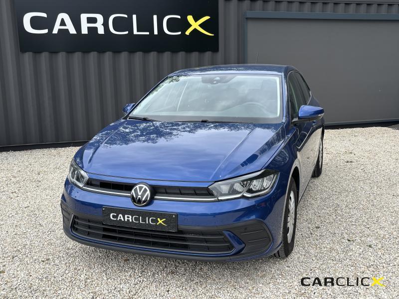 Volkswagen Polo Parkeerhulp V+A*Carplay*Bluetooth*, 121 g/km, Bluetooth, Euro 6, Blauw