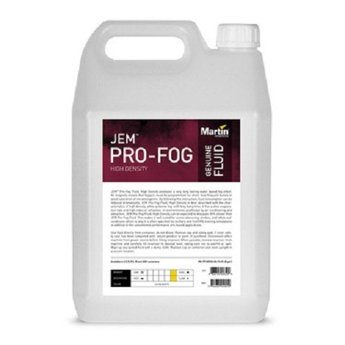 Nieuwe Martin Light JEM Pro-Fog Fluid High Density 5L, Muziek en Instrumenten, Ophalen of Verzenden, Nieuw, Licht, Geluidgestuurd