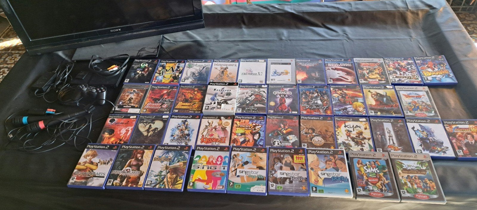 TOP playstation 2 + games veel rpg, Ophalen of Verzenden