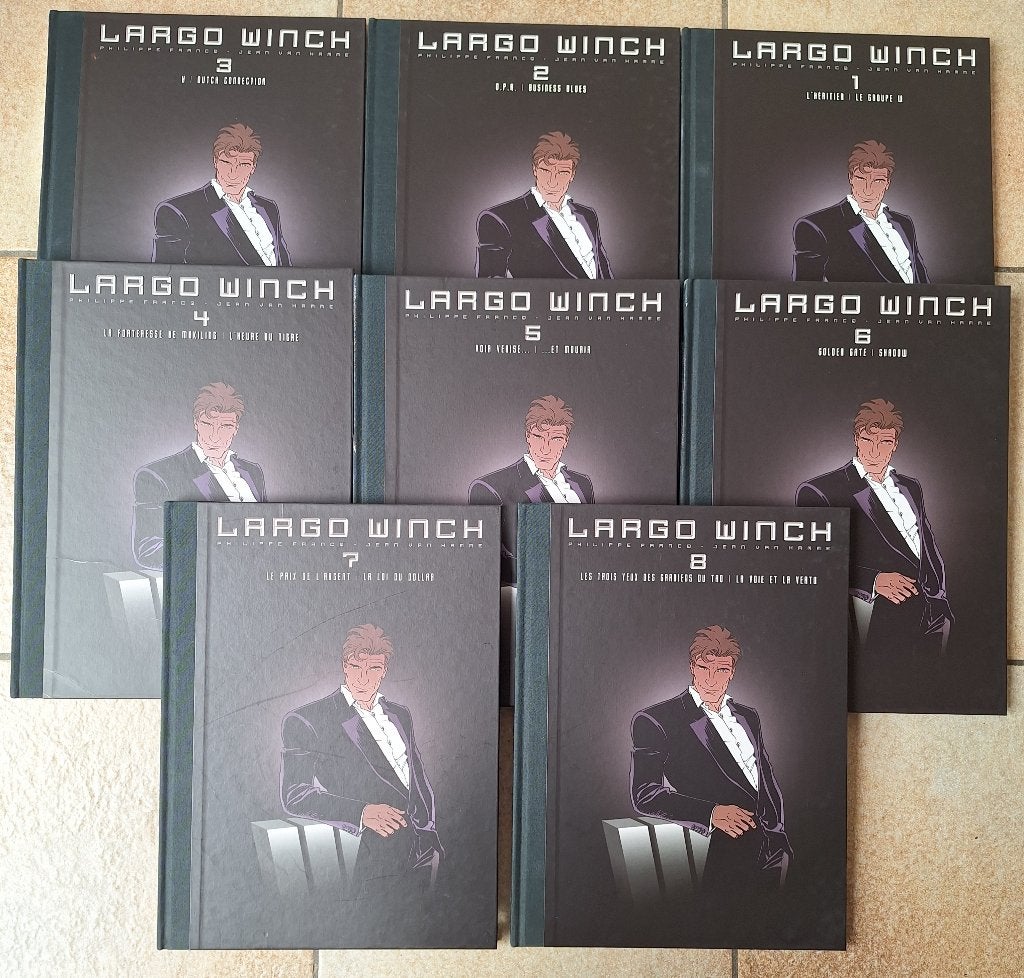 Largo Winch 8 doubles album dos toilé - Francq, Ophalen of Verzenden, Gelezen