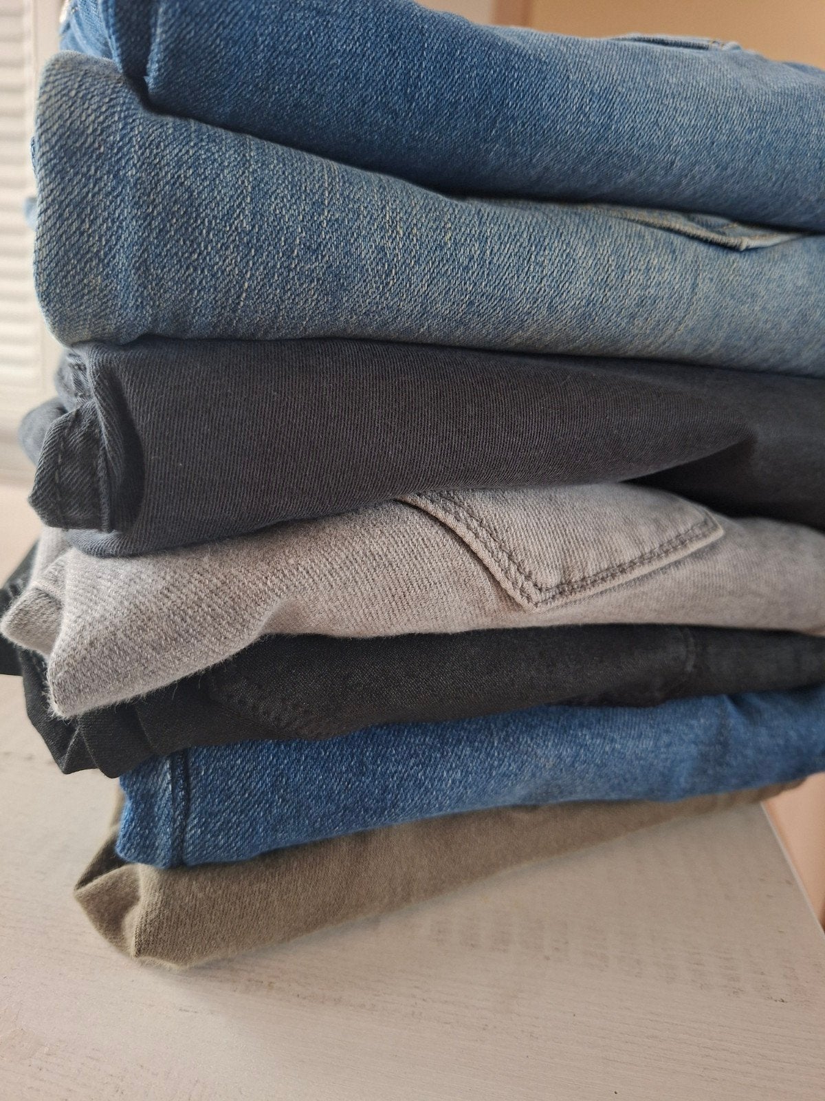 7 jeansbroeken voor 15€, Ophalen, Maat 38/40 (M)