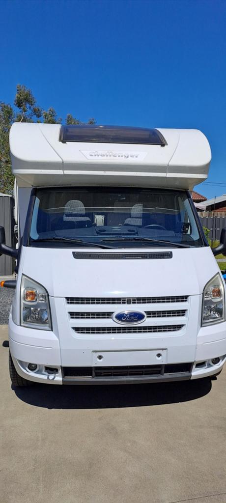 Mobilhome Ford Transit Challenger, Particulier, Ford, Auvent, Télévision