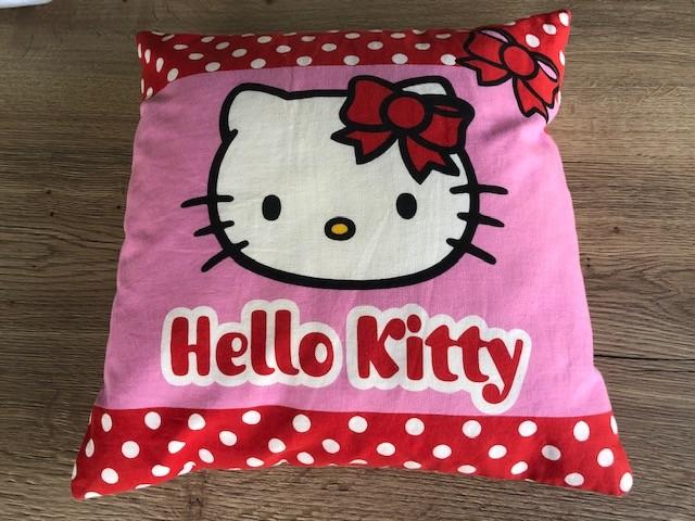 Kussen - Hello Kitty 40 / 40, Overige merken, Overige typen, Ophalen of Verzenden, Zo goed als nieuw