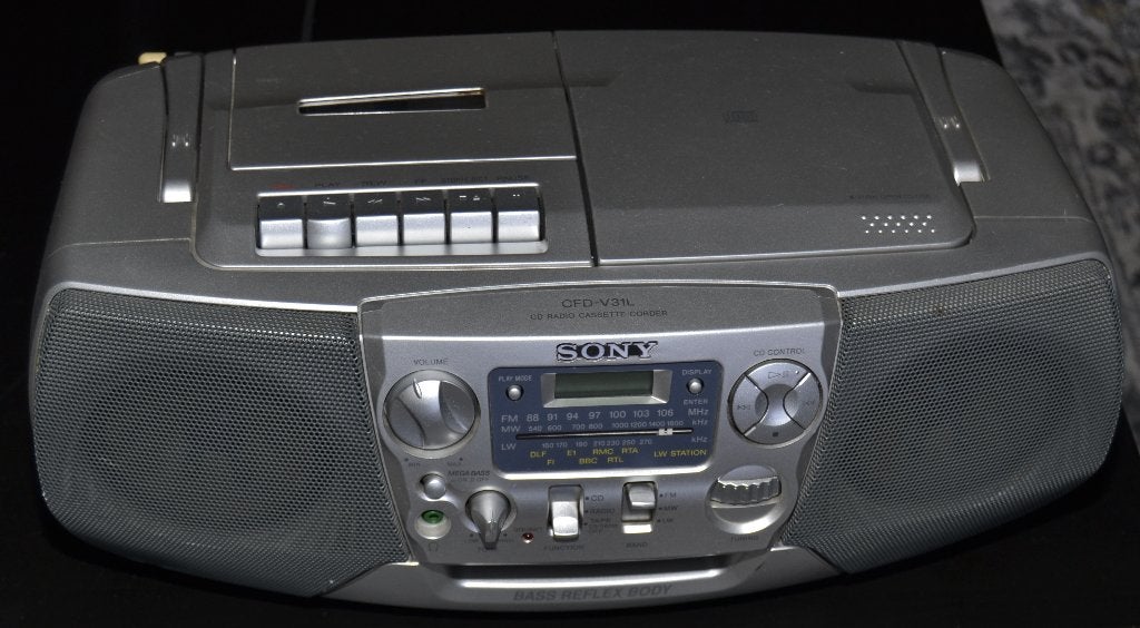 Sony CFD-V31L, TV, Hi-fi & Vidéo, Decks cassettes, Enlèvement, Sony