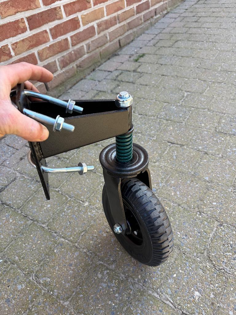 Steunwiel poort, Ophalen, Nieuw
