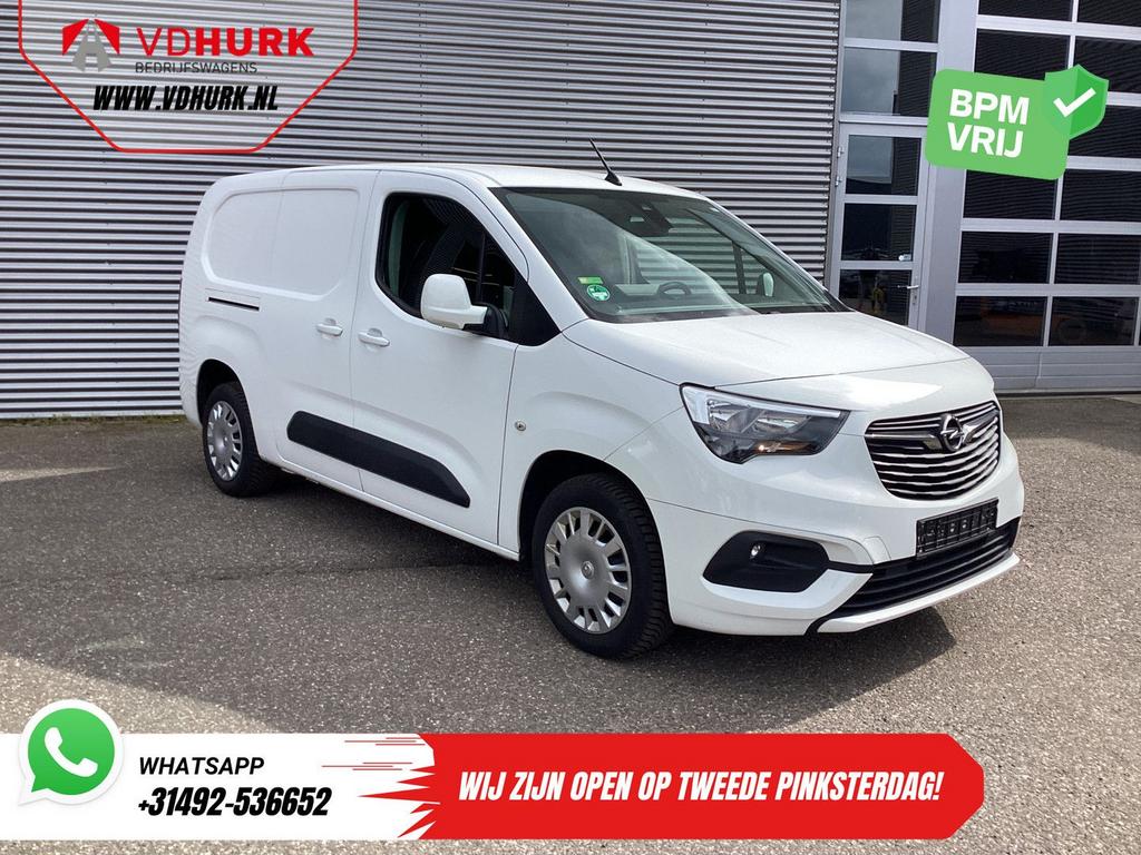Opel Combo 1.5D 130 pk Aut. L2 Stoelverw./ Würth/ Carplay/ N, Automaat, Wit, Bedrijf, Onderhoudsboekje