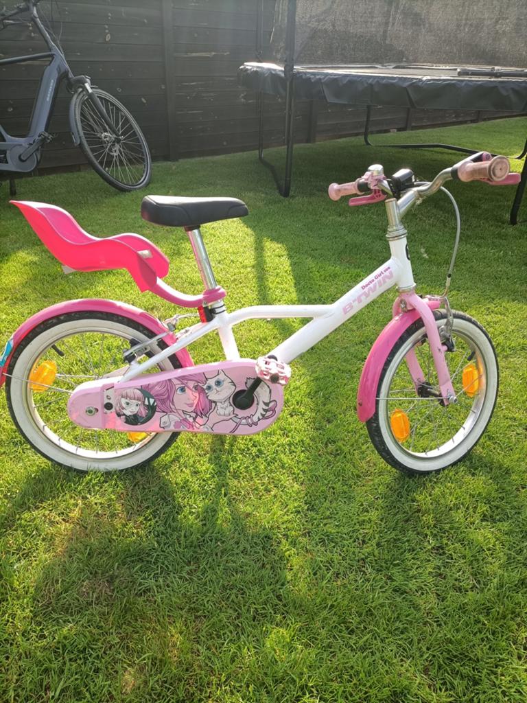 Meisjes fiets tot 6 jaar 14 inch, Fietsen en Brommers, Fietsen | Kinderfietsjes, Ophalen