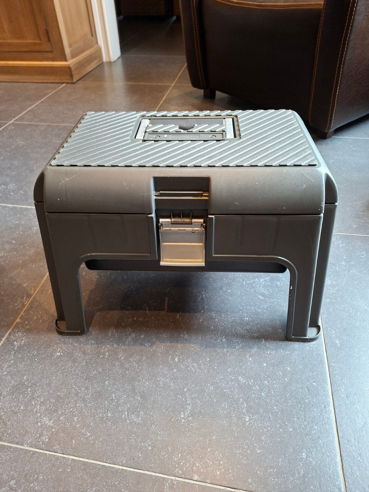 Curver, gereedschapskoffer, opstapje, Antiquités & Art, Enlèvement