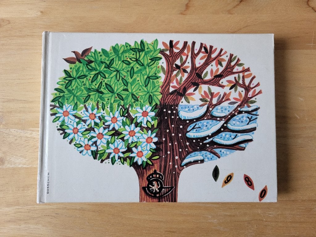 Agenda postal vintage Belgique – 1980, Divers, Enlèvement