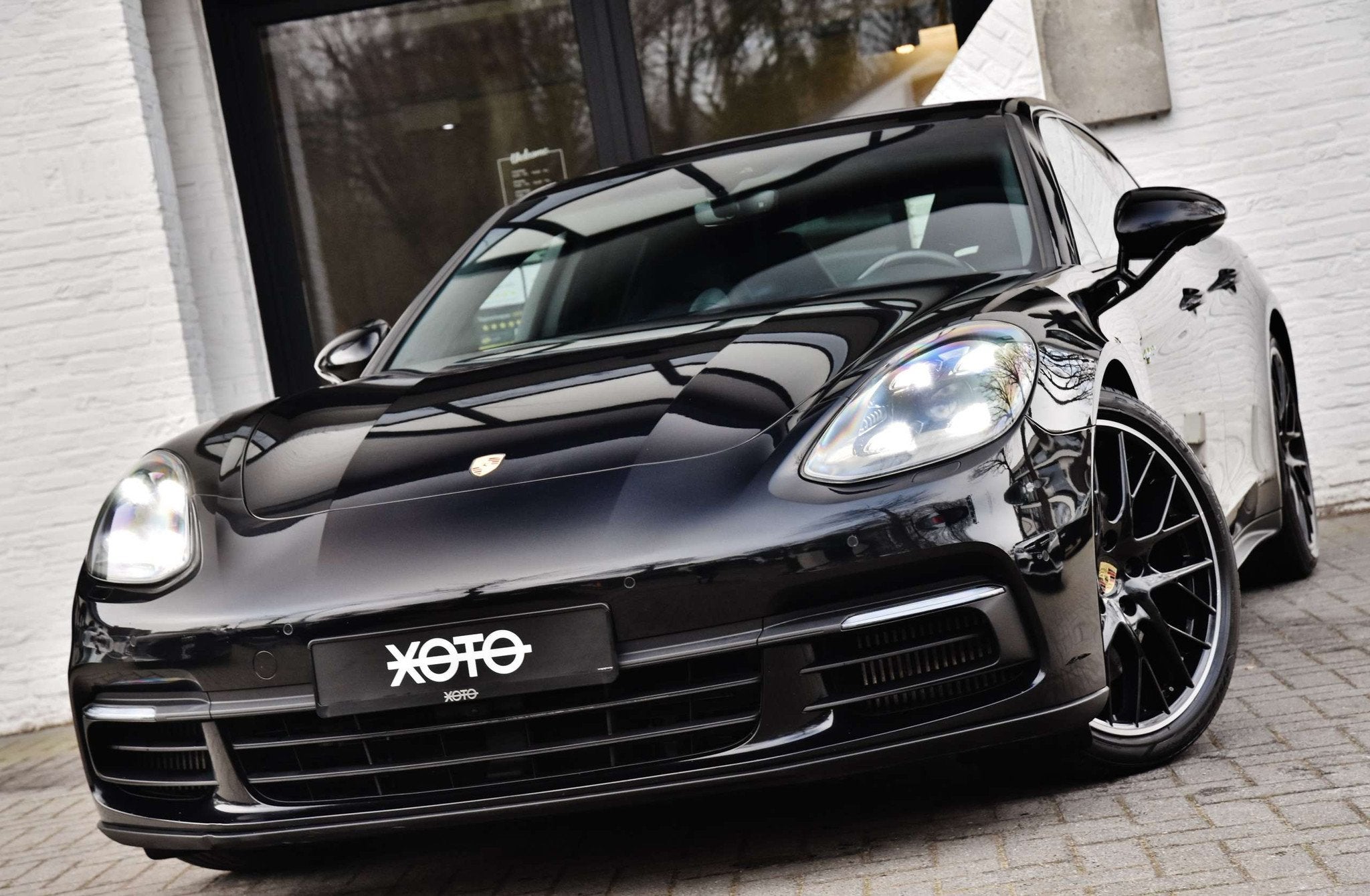 Porsche Panamera 4 E-HYBRID 2.9 V6 BI-TURBO PHEV PDK BLACK D, Autos, Cuir, Achat, Phares entièrement LED, Entreprise