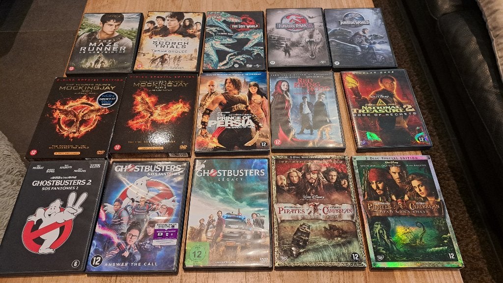 DVD-pakket uit mijn collectie – Actie/Spanning 4, Ophalen, Zo goed als nieuw, Actie
