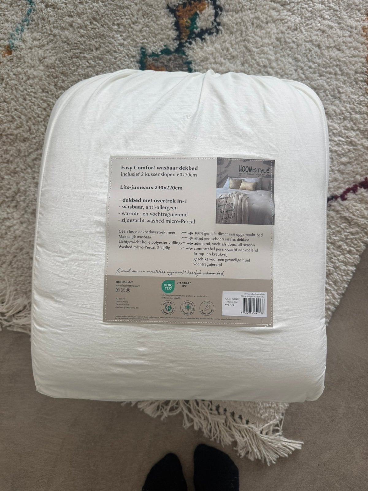 Couette lavable - neuve, Enlèvement ou Envoi, Comme neuf, Lavable