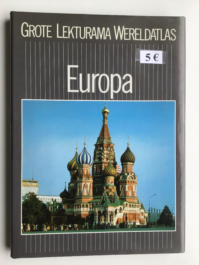 grote Lekturama Wereldatlas EUROPA, Boeken, Atlassen en Landkaarten, Ophalen of Verzenden, Zo goed als nieuw