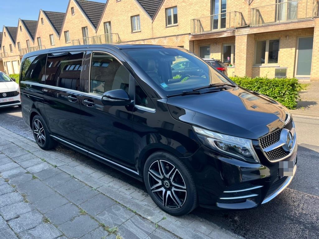 Mercedes V300d **LUXE** AMG/Leder/360°/Zetelkoeling/Frigo/.., Auto's, Mercedes-Benz, Particulier, V-Klasse, 360° camera, ABS, Achteruitrijcamera