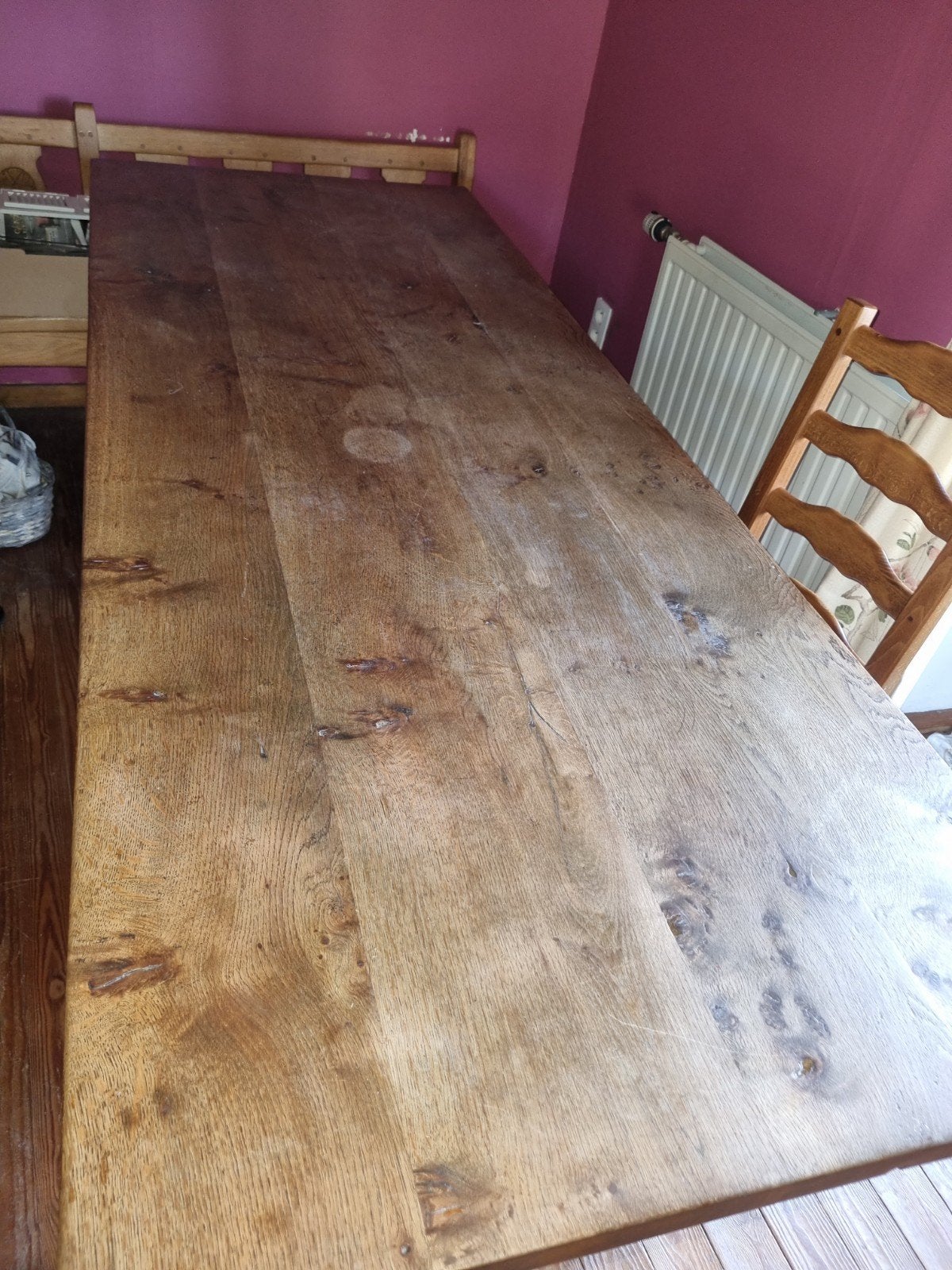 table de ferme, Maison & Meubles, Enlèvement
