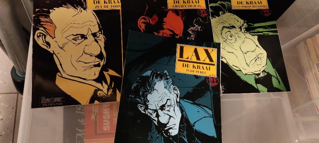 De kraai - 1e vier strips, Boeken, Ophalen, Lax, Zo goed als nieuw, Meerdere stripboeken