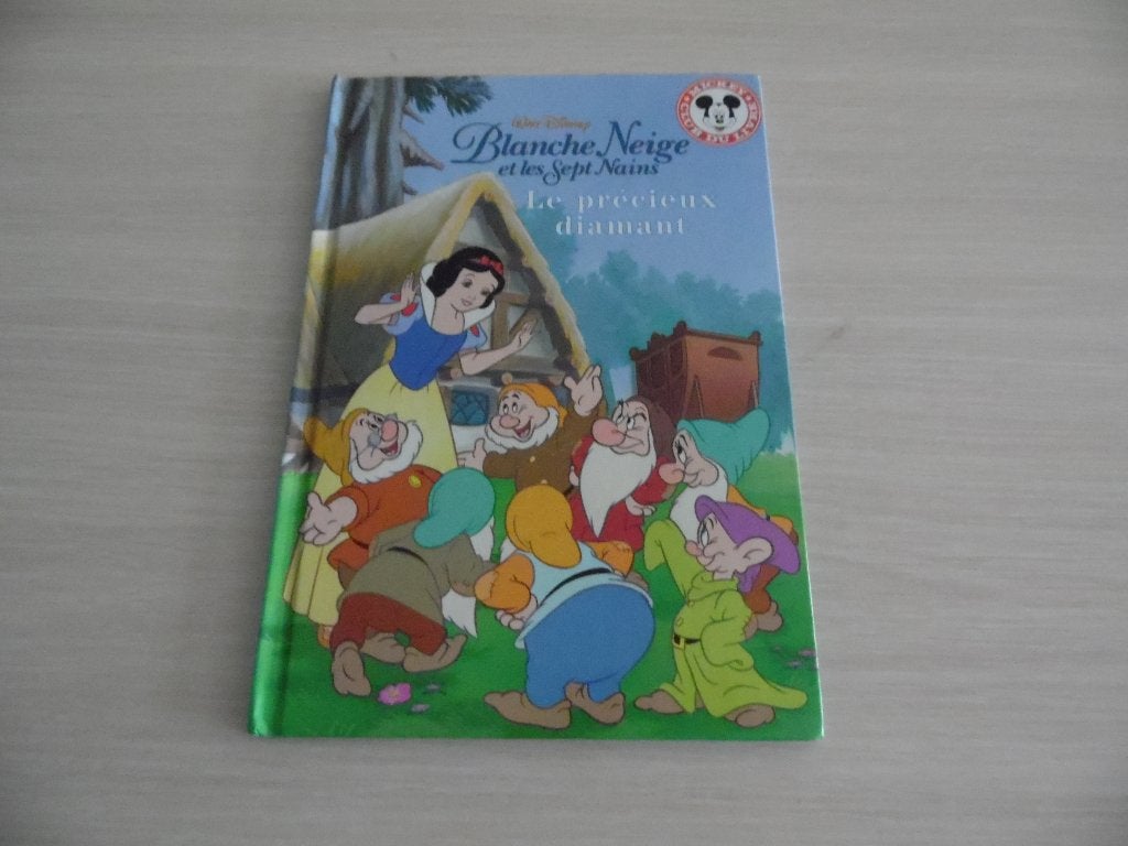 BLANCHE-NEIGE ET LES 7 NAINS LE PRÉCIEUX DIAMANT MICKEY, Garçon ou Fille, Enlèvement ou Envoi, Fiction général, Comme neuf