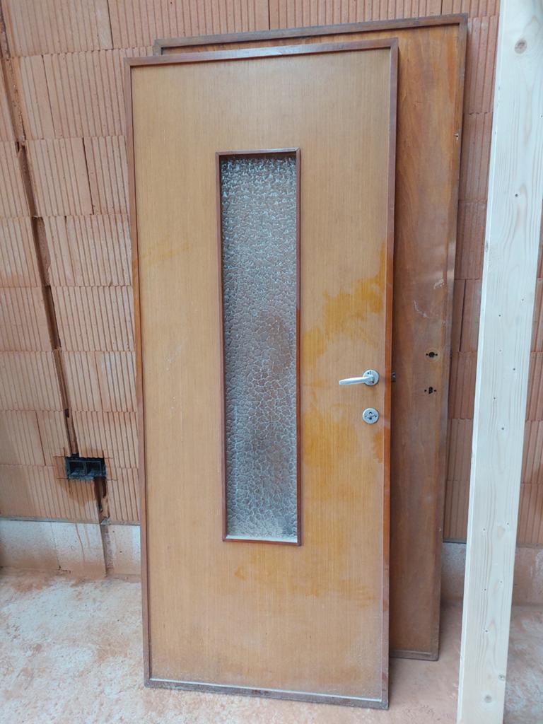 Deur met glas, Doe-het-zelf en Bouw, Ophalen, Glas