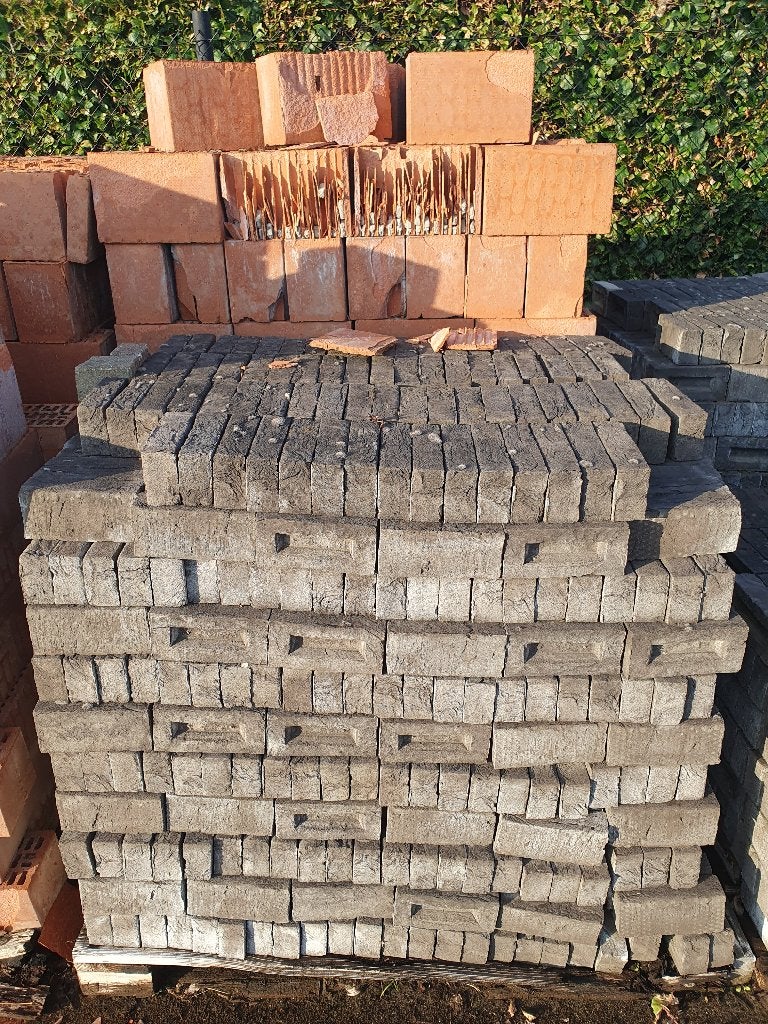 Overschot snelbouw en gevelstenen, Enlèvement, Comme neuf, Briques