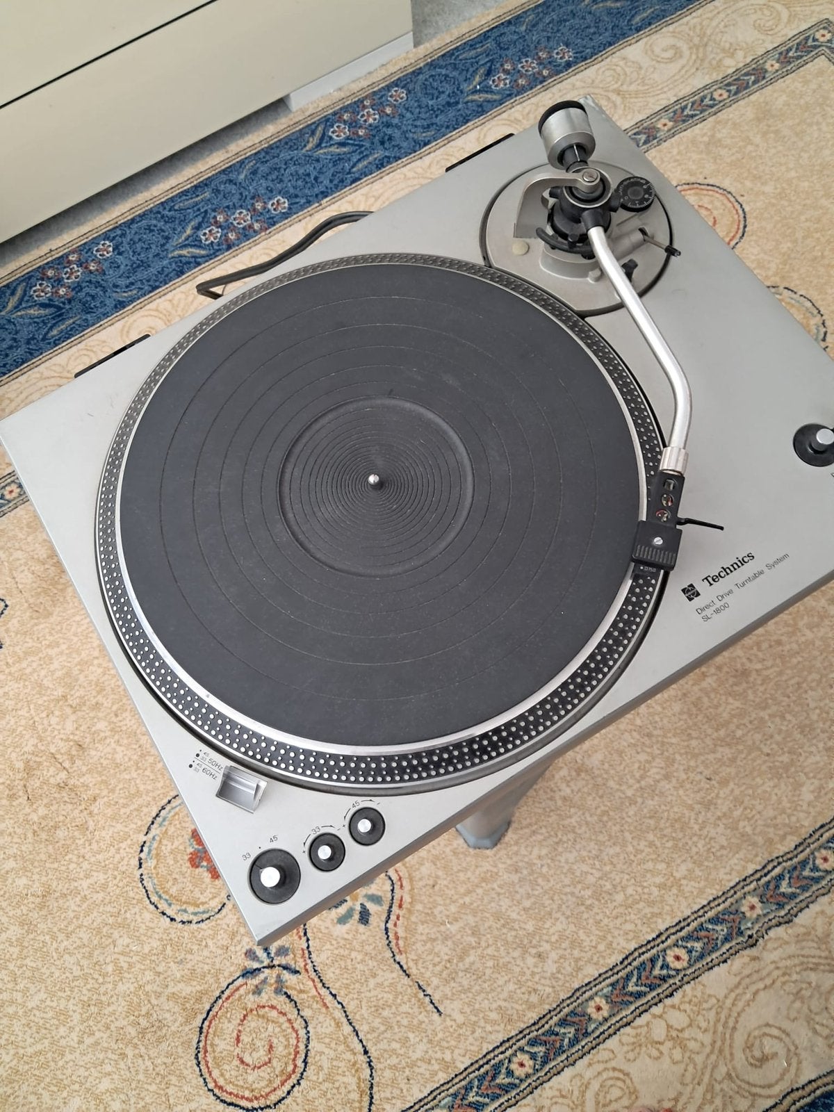 Platine vinyil technics sl 1800, Enlèvement, Comme neuf, Technics