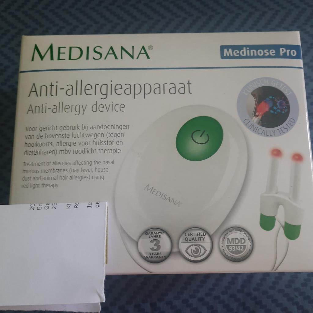 ANTI-ALLERGIE APPARAAT MEDISANA *NIEUW*ONGEBRUIKT., Diversen, Ophalen, Nieuw