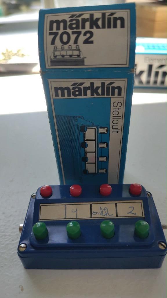 Märklin 7072 Stellput, Hobby en Vrije tijd, Ophalen, Wisselstroom, Overige typen, Zo goed als nieuw