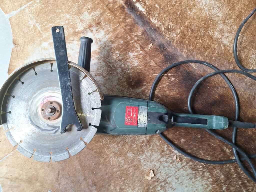 Slijpschijf metabo, Doe-het-zelf en Bouw, Ophalen, Gebruikt, 1000 watt of meer, Haakse handslijpmachine