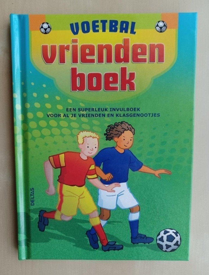 Vriendenboek Voetbal, Enlèvement ou Envoi, Comme neuf, Delats