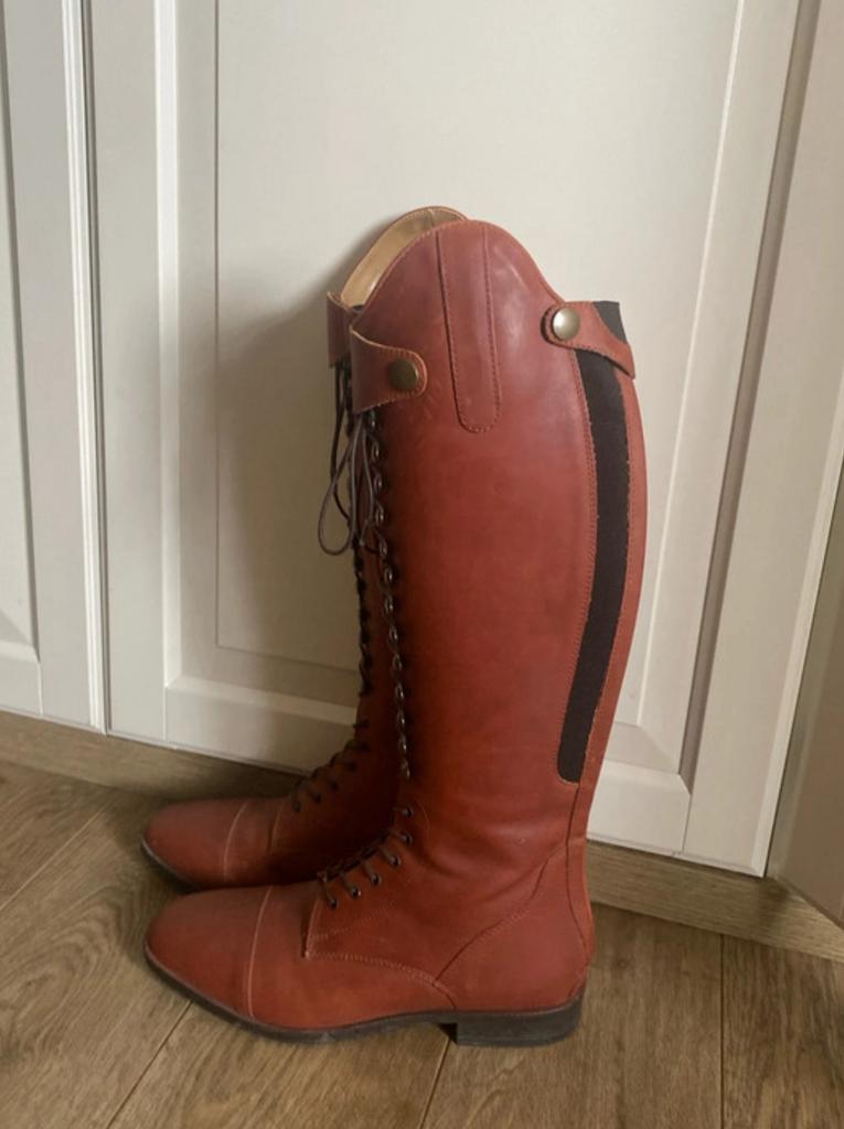 Paarden laarzen, Dieren en Toebehoren, Paardrijkleding, Verzenden, Zo goed als nieuw, Dames, Schoeisel
