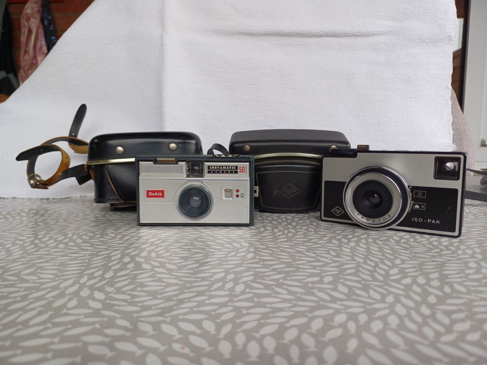 Vintage fototoestellen Kodak en Agfa, TV, Hi-fi & Vidéo, Appareils photo analogiques, Enlèvement ou Envoi, Kodak