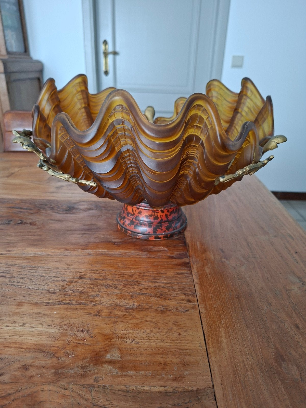 art nouveau schaal, Antiek en Kunst, Ophalen