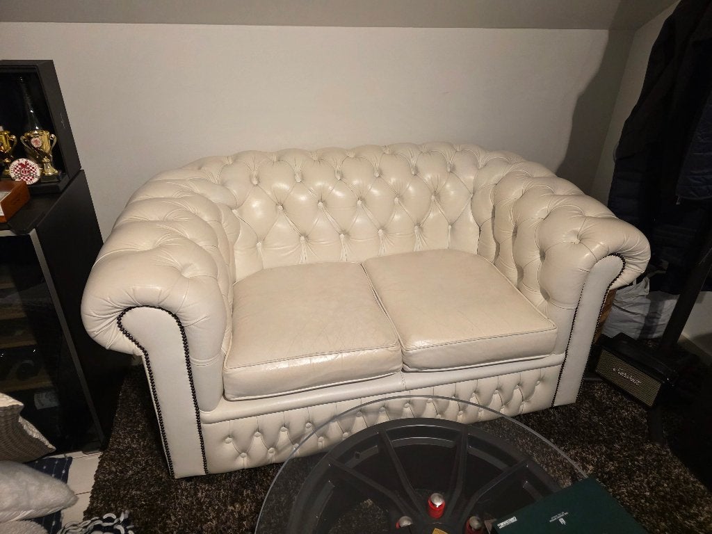 Zetel, Ophalen, Gebruikt, 150 tot 200 cm, Tweepersoons