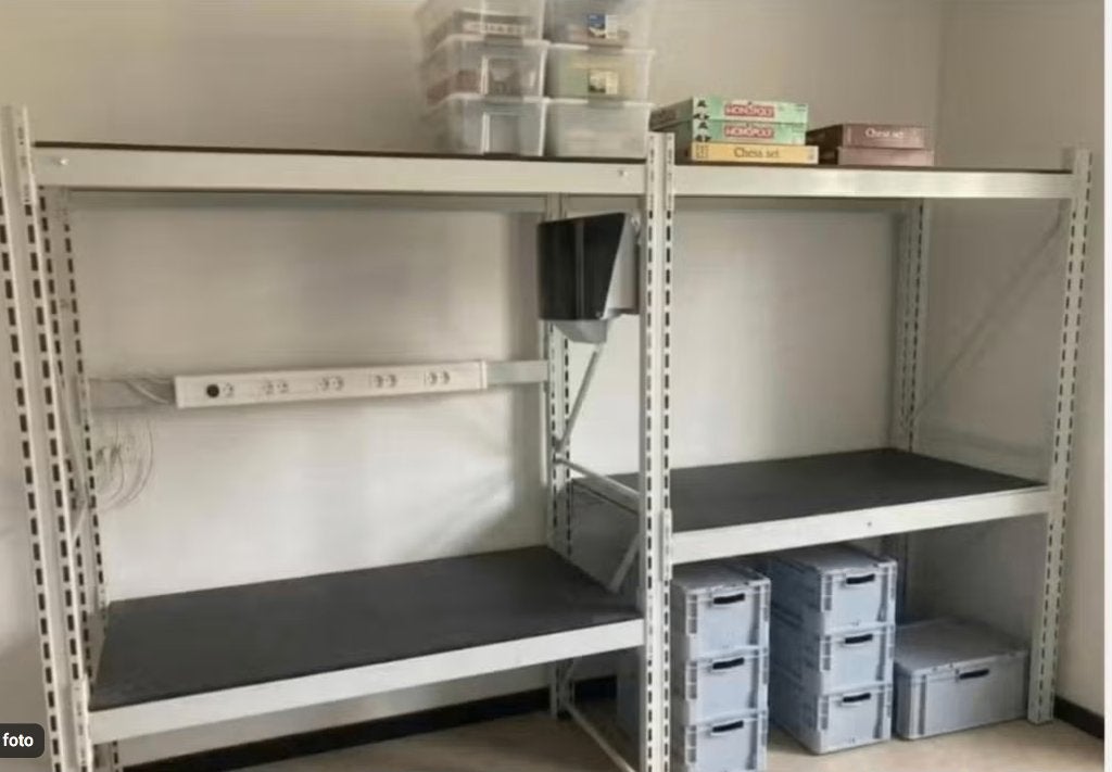 magazijnrek / palletrek, Ophalen