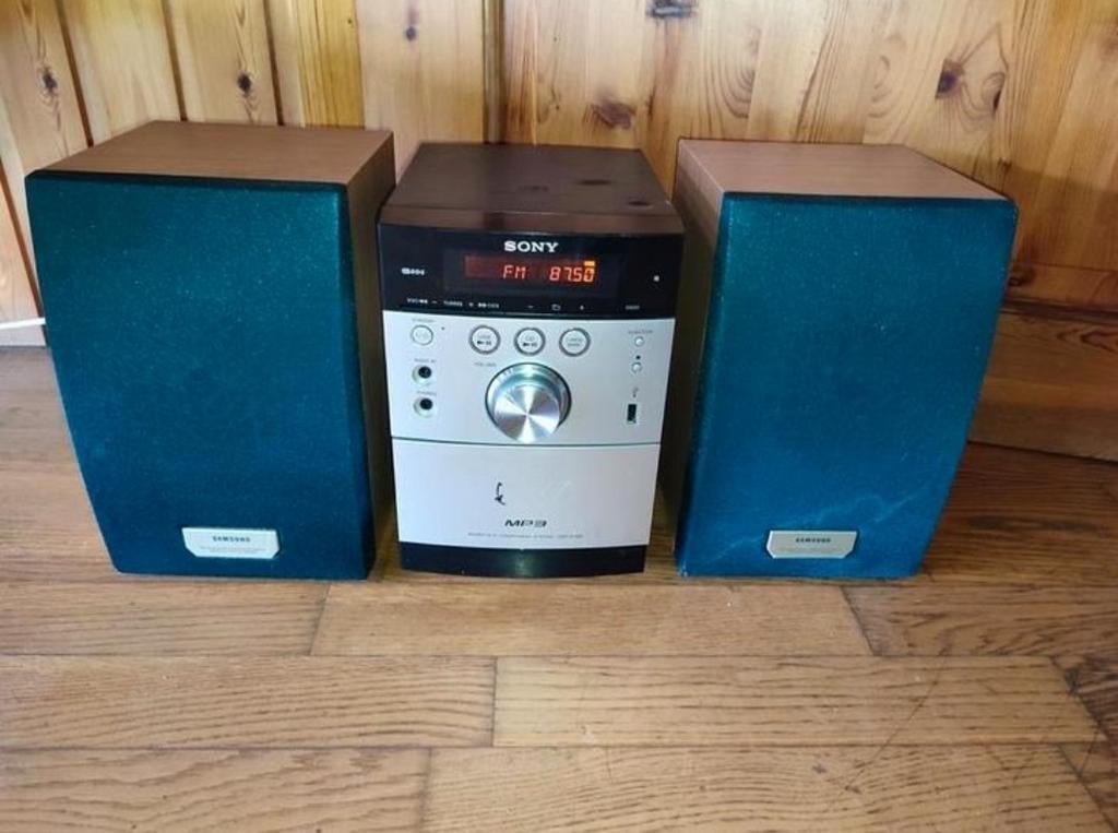 Sony stereo installatie met usb cd, Ophalen, Zo goed als nieuw, Radio, Met cd-speler