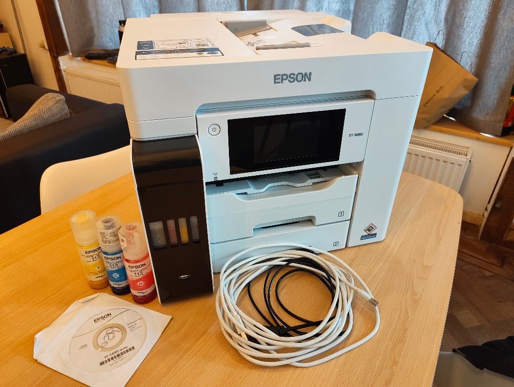 Imprimante Epson EcoTank ET-5880, Wi-Fi intégré, Enlèvement ou Envoi, Epson, Imprimante