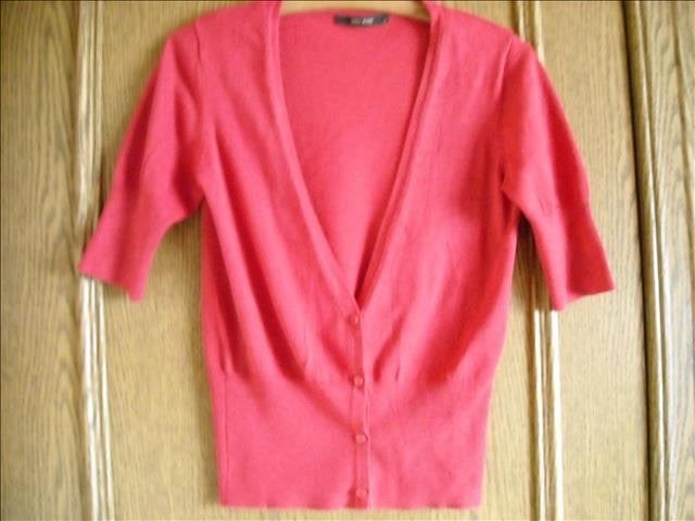 rood vestje met korte mouwen maat M, Kleding | Dames, Truien en Vesten, Ophalen of Verzenden, Zo goed als nieuw, Maat 38/40 (M)