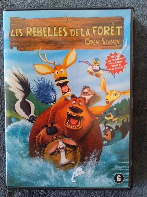 DVD "Les rebelles de la forêt" (2006), À partir de 6 ans, Enlèvement ou Envoi, Dessin animé, Américain