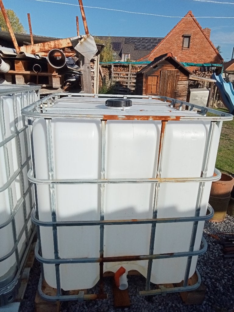 IBC vat, IBC container,regenton, Ophalen, Gebruikt