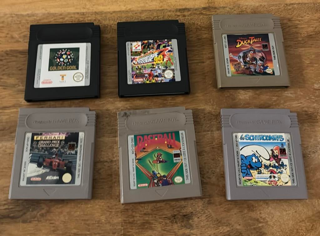 Set van 6 game boy-spellen, Games en Spelcomputers, Games | Nintendo Game Boy, Ophalen, Zo goed als nieuw