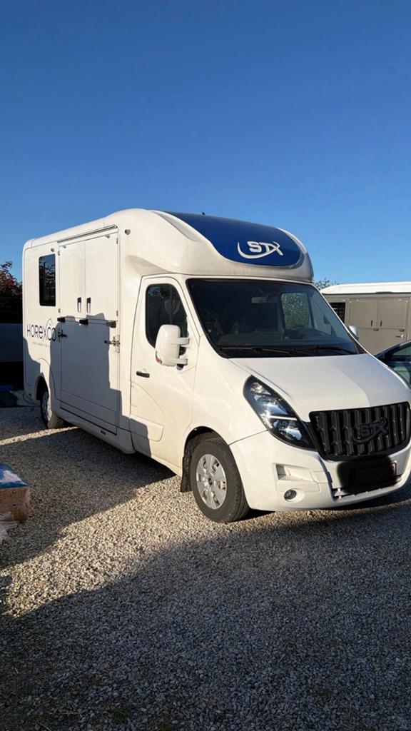 STX VL vrachtwagen van 2 paarden, Auto's, Bluetooth, Zwart, Wit, Leder