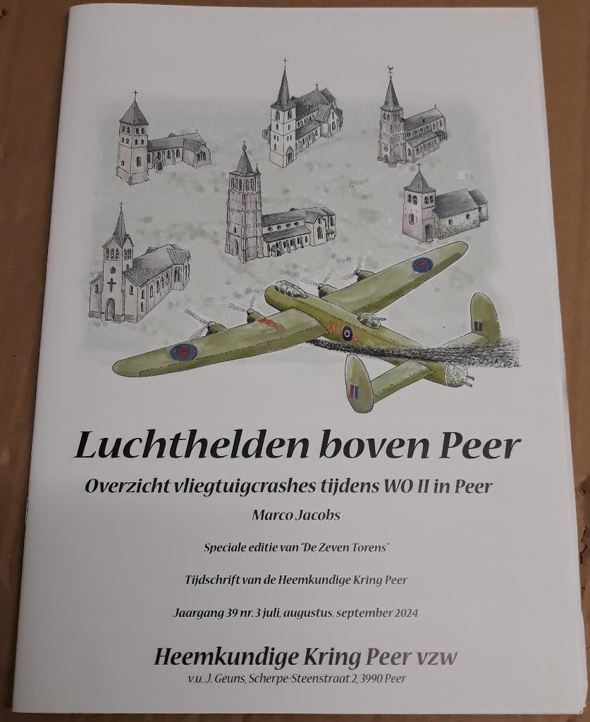 Luchthelden boven Peer, Ophalen of Verzenden, Marco Jacobs, Luchtmacht, Tweede Wereldoorlog
