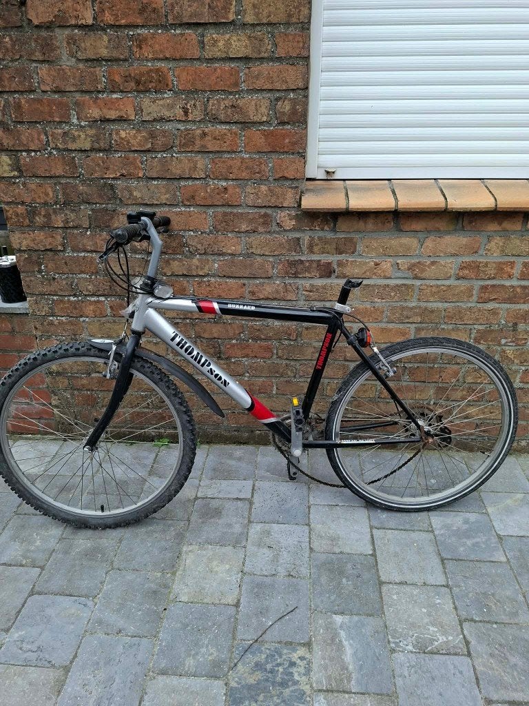 Thompson herenfiets mountainbike, Ophalen, Gebruikt, Overige merken