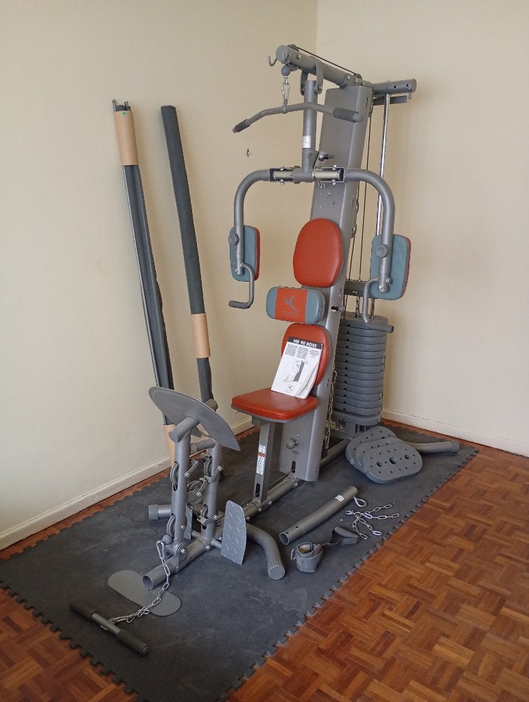 DOMYOS HG90 BOXE multifunctionele gewichtsmachine, Sport en Fitness, Ophalen, Benen, Overige typen, Nieuw