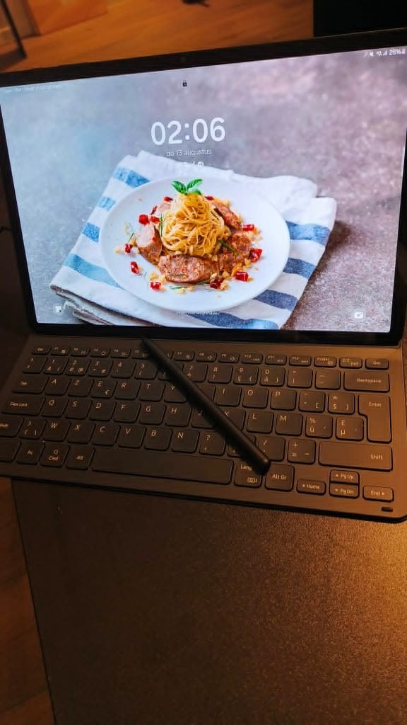 Samsung Galaxy Tab S8+ 256GB - Wifi + 5G, Computers en Software, Android Tablets, Ophalen, Samsung galaxy tablet, Usb-aansluiting