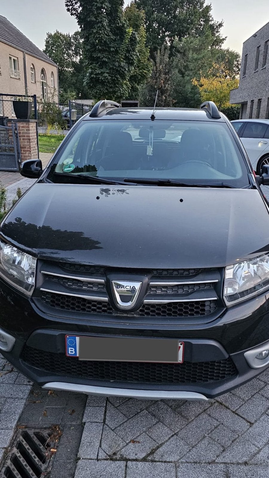 Dacia Sandero 2015 diesel, Auto's, Euro 5, Zwart, Diesel, Particulier