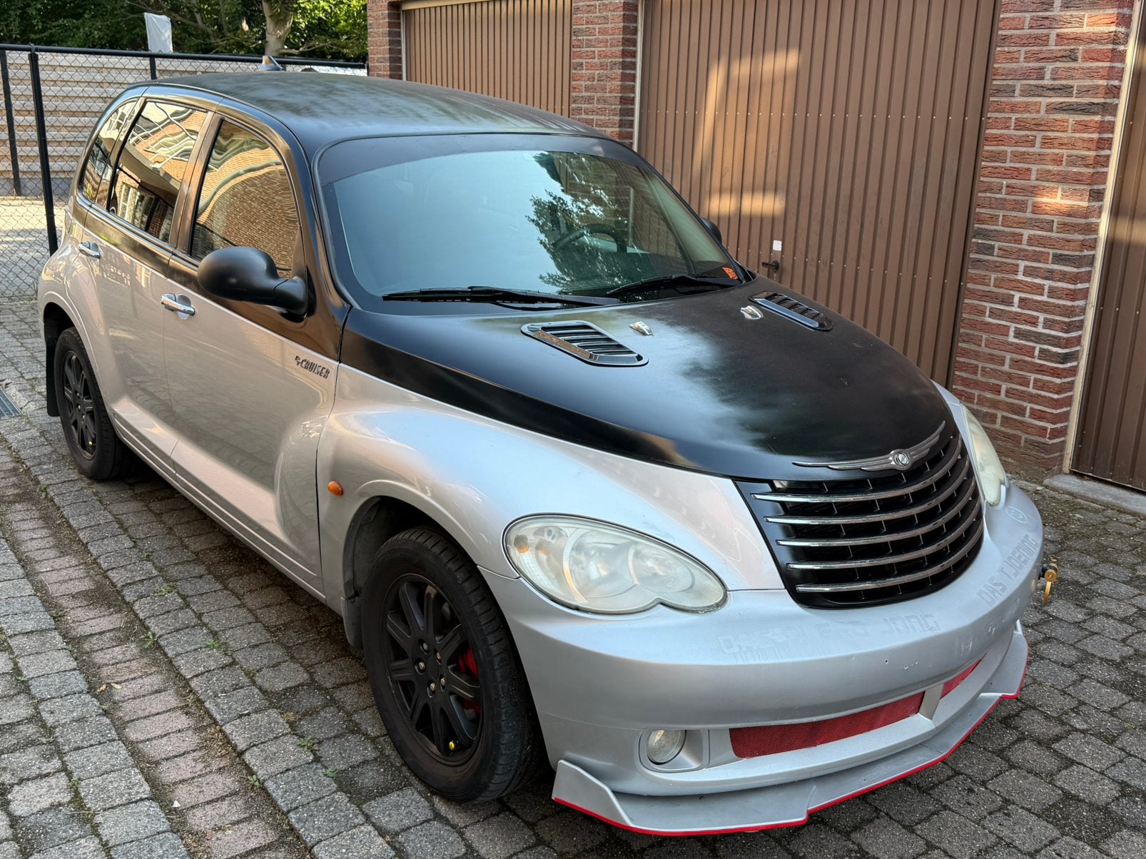 Chrysler Pt Cruiser 1.6 benzine 181.000km 2007, Autos, Argent ou Gris, Achat, 1590 cm³, Beige