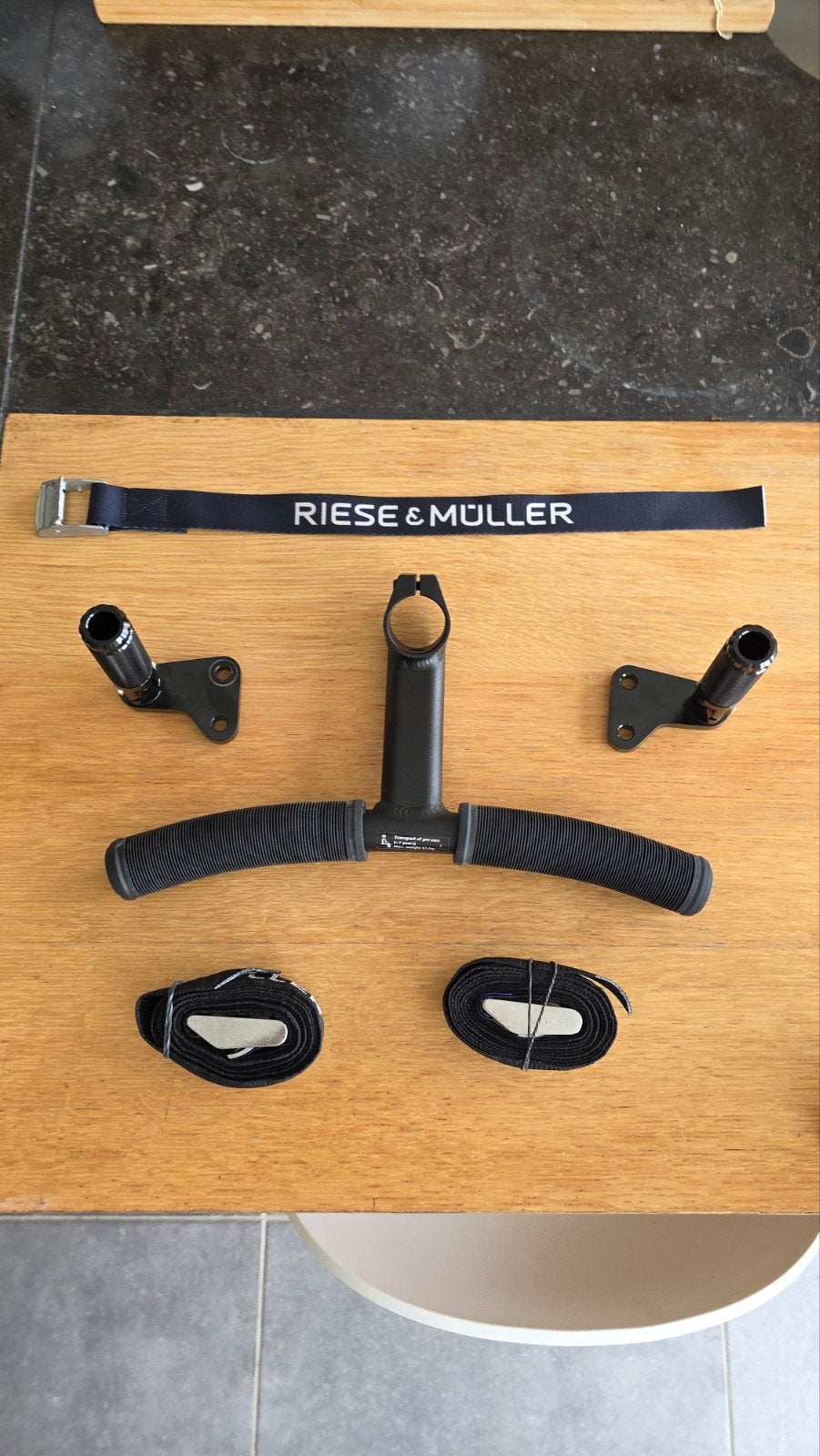 Riese & Müller Passagierkit Multicharger (stuur en voetjes), Ophalen of Verzenden, Nieuw